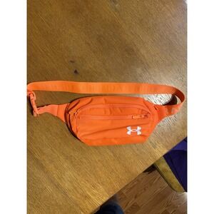 Under Armour Waist Pack Orange Crossbody Fanny‎ Sling Bag Adjustable Strap